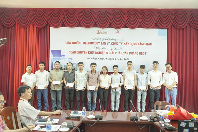 Công ty Xây dựng Lâm Phạm ký kết hợp tác với Đại học Duy Tân 2