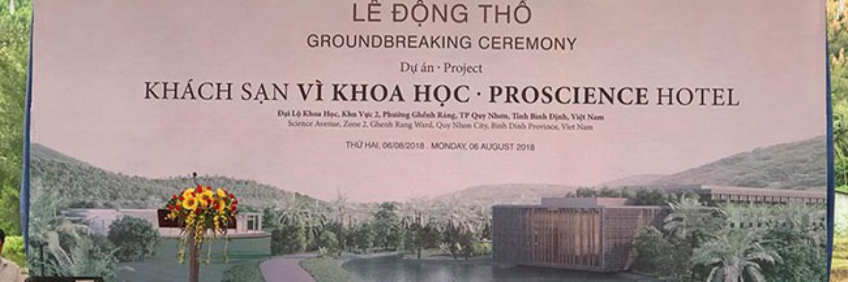 Tư vấn thiết kế kiến trúc khách sạn Proscience Hotel “Vì Khoa học”