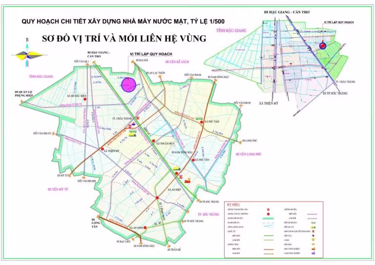 QUY HOẠCH CHI TIẾT XÂY DỰNG NHÀ MÁY NƯỚC MẶT