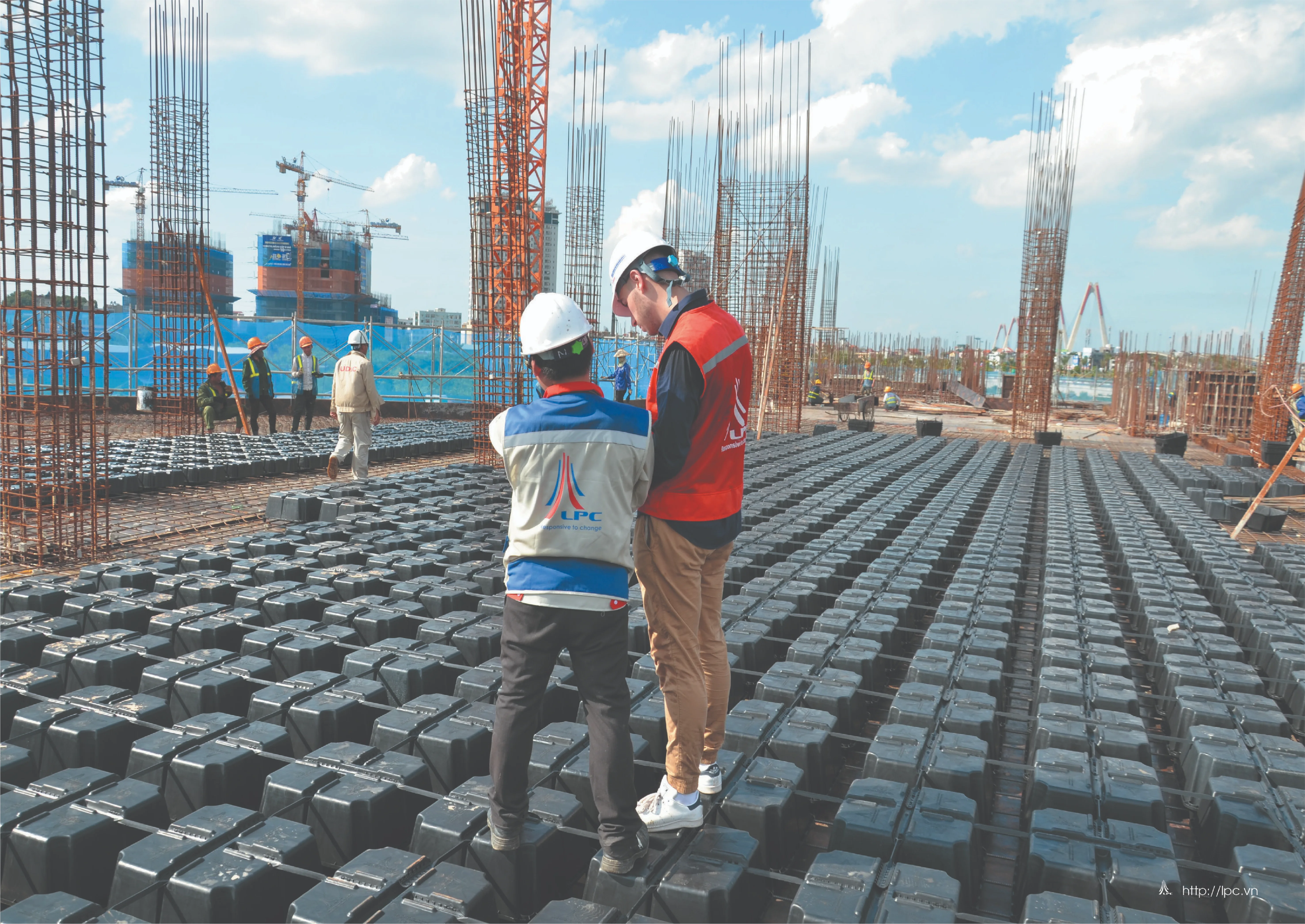 Bản vẽ mặt bằng kèm danh sách kiểm tra tự động