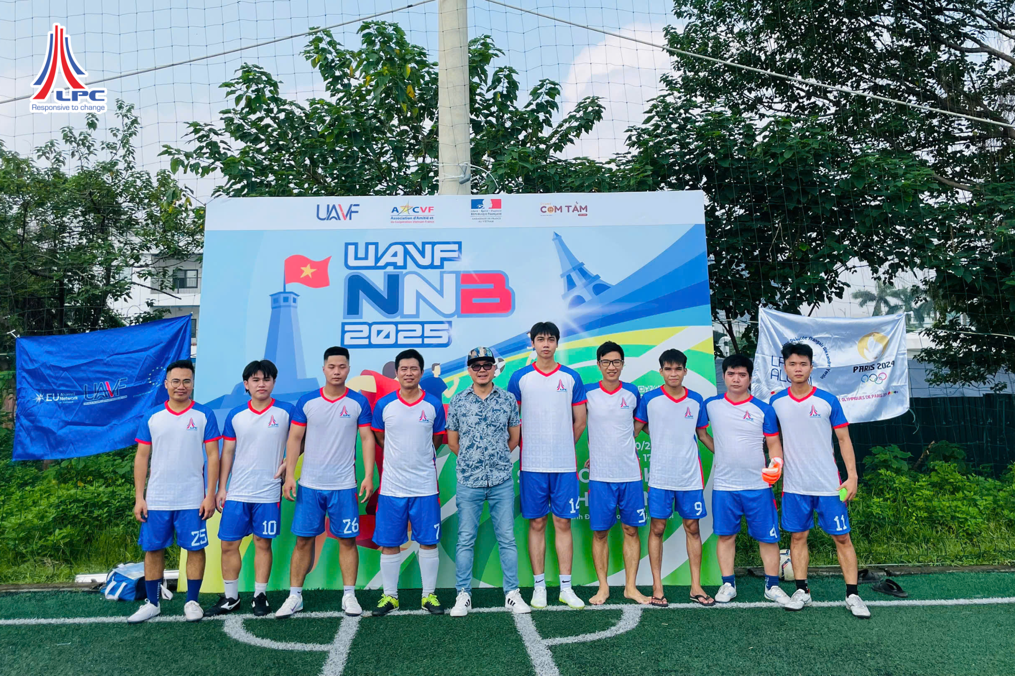 LPC THAM GIA GIẢI BÓNG ĐÁ UAVF – NNB 2025